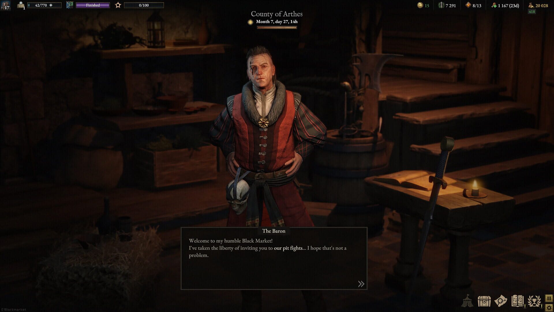 Screenshot for Wartales: The Pits