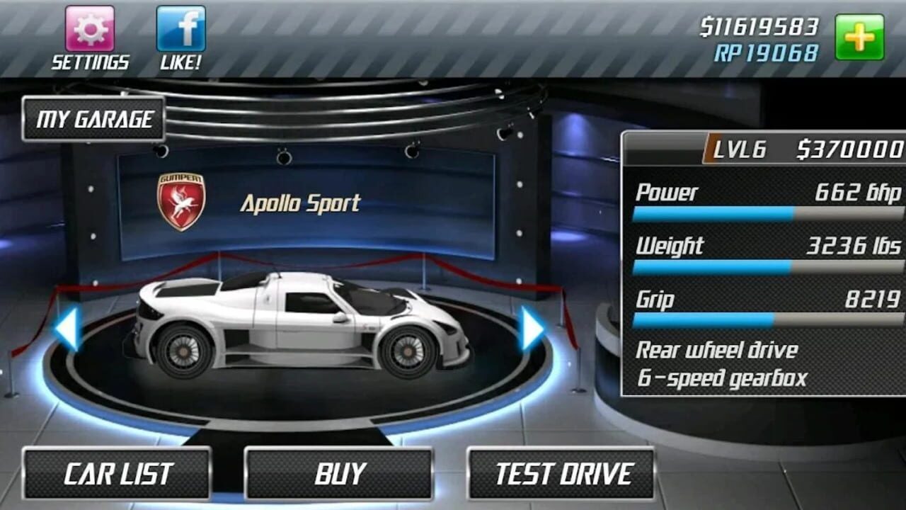 Screenshot for Drag Racing Classic
