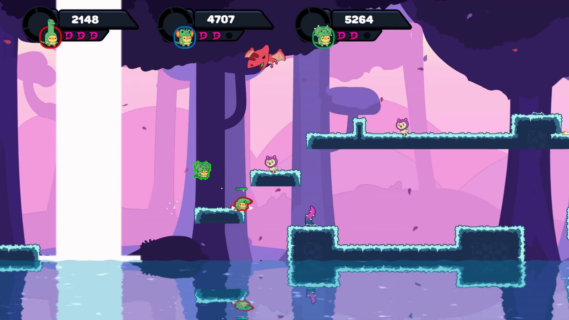 Screenshot for Dino-Ducks Dash