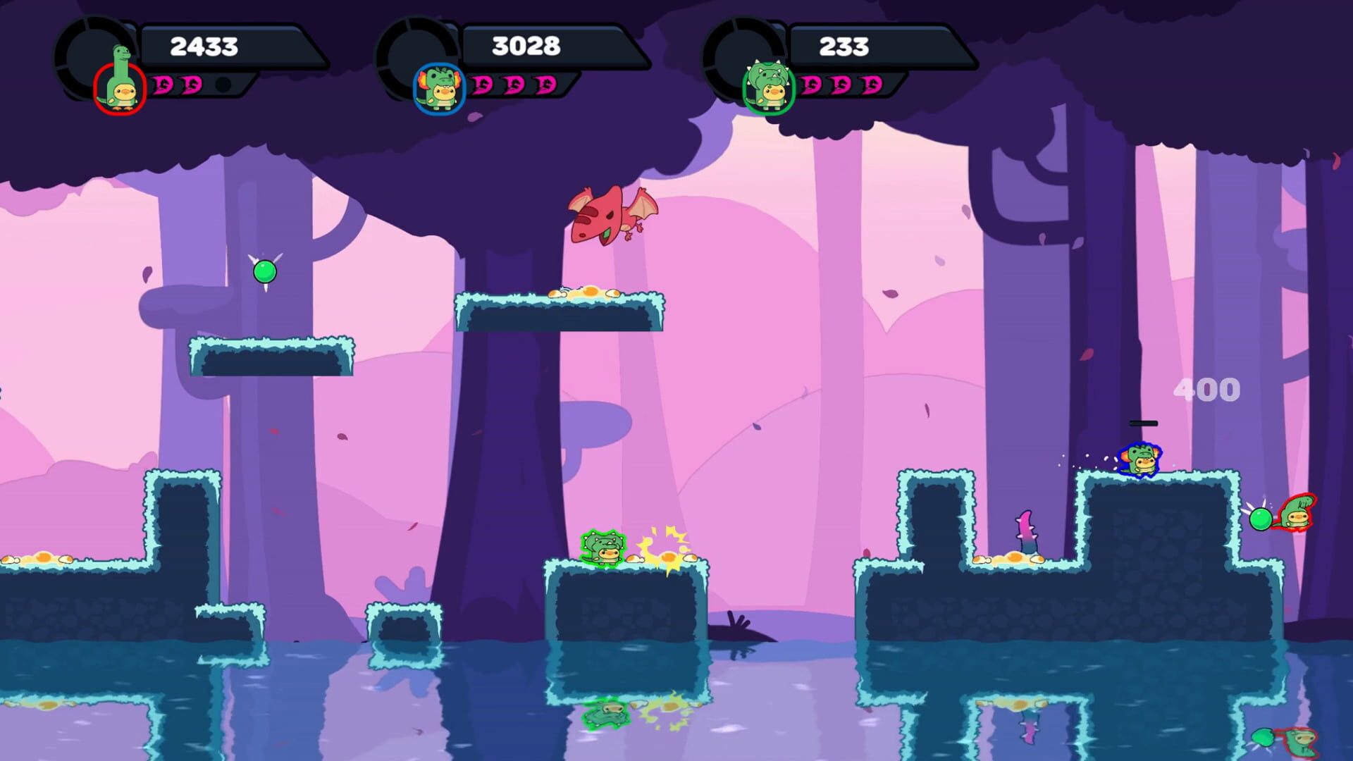 Screenshot for Dino-Ducks Dash