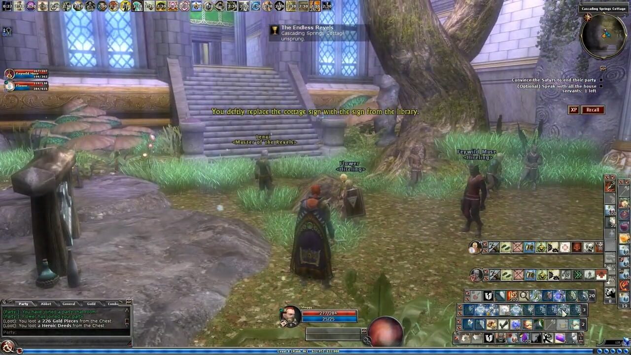 Screenshot for Dungeons & Dragons Online: Fables of the Feywild