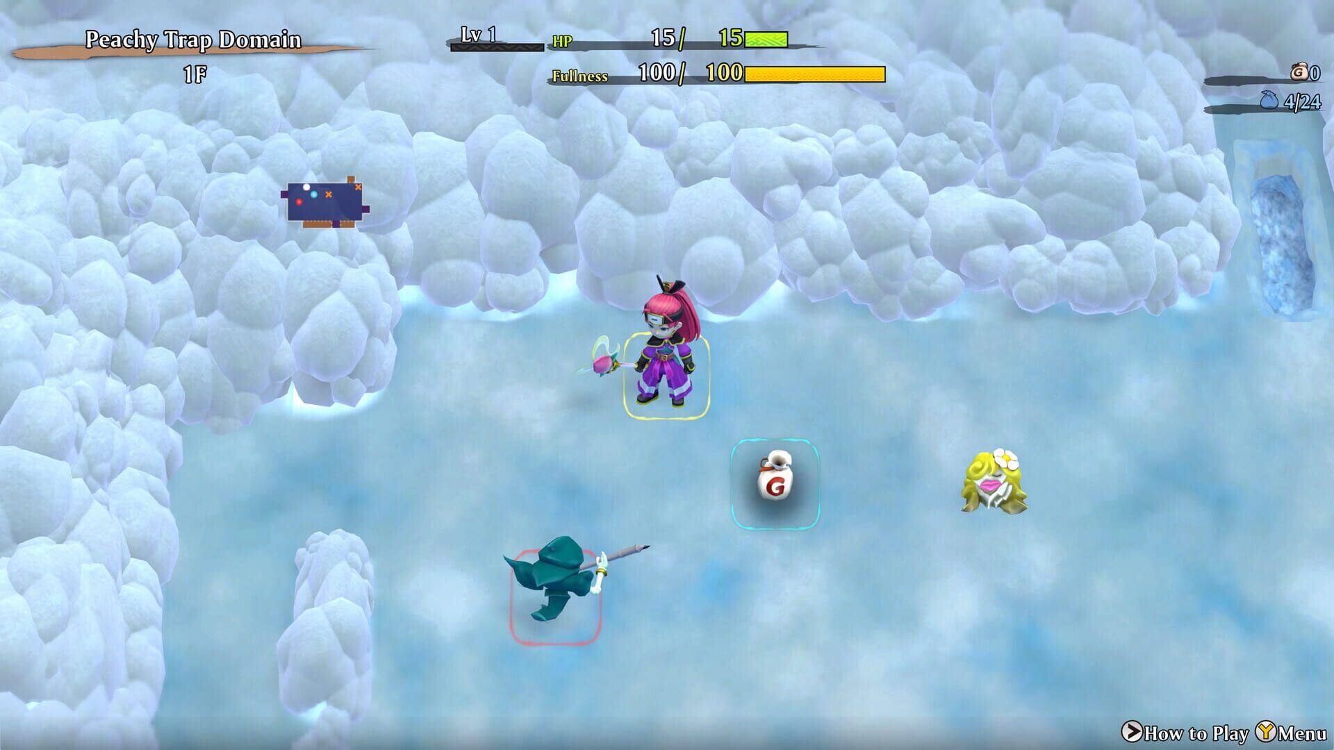 Screenshot for Shiren the Wanderer: The Mystery Dungeon of Serpentcoil Island - Plus Pack
