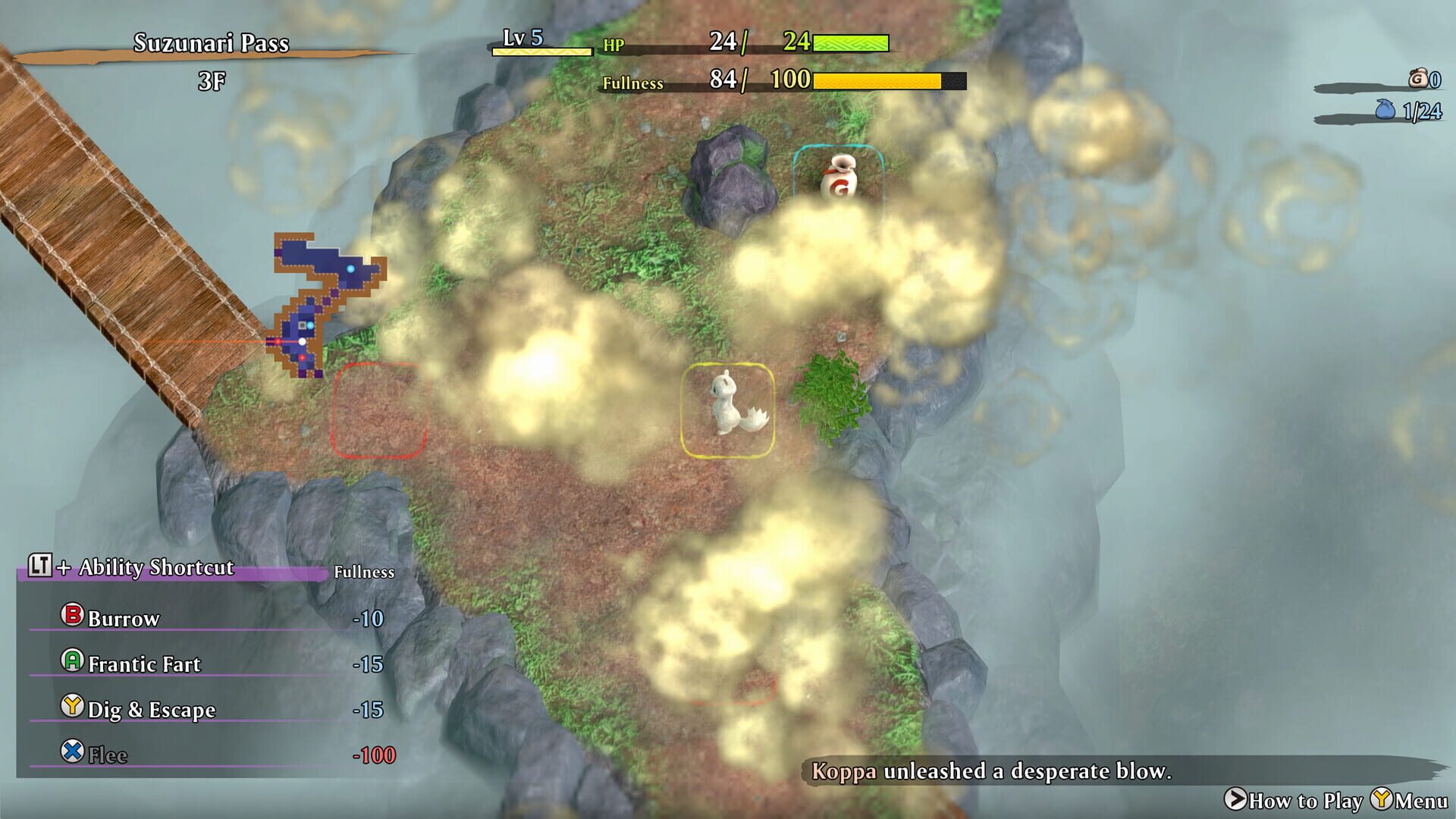 Screenshot for Shiren the Wanderer: The Mystery Dungeon of Serpentcoil Island - Plus Pack