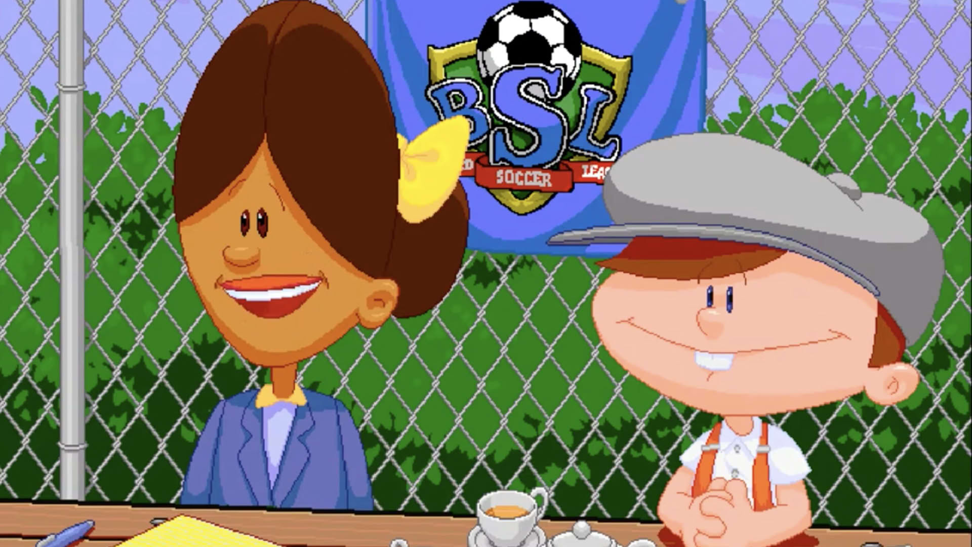 Screenshot for Backyard Soccer '98