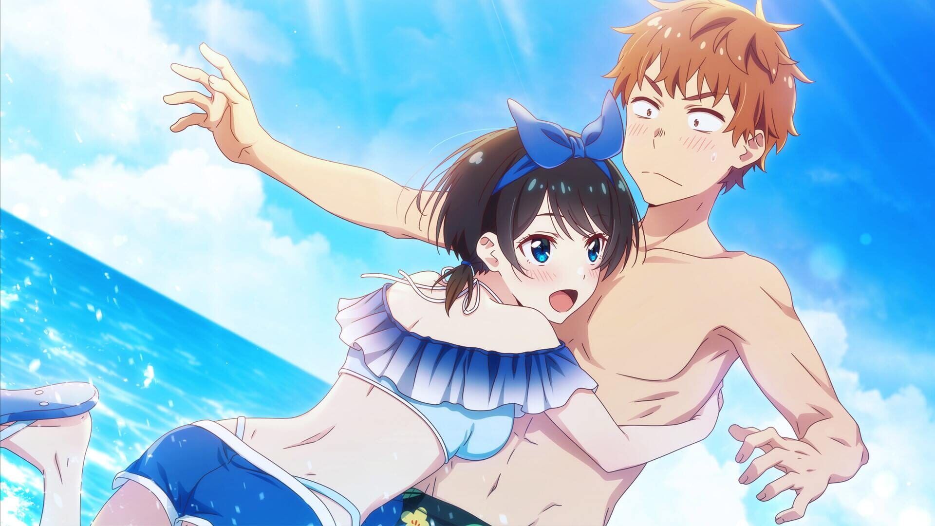 Screenshot for Rent a Girlfriend: The Horizon Line and Her in a Swimsuit
