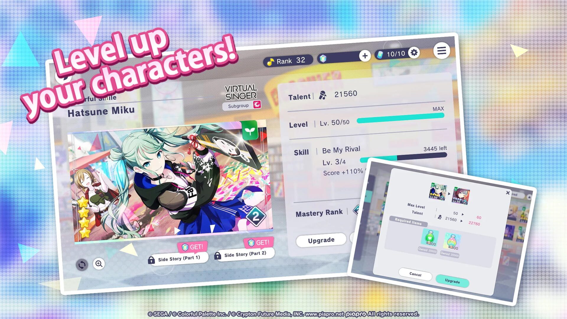 Screenshot for Hatsune Miku: Colorful Stage!