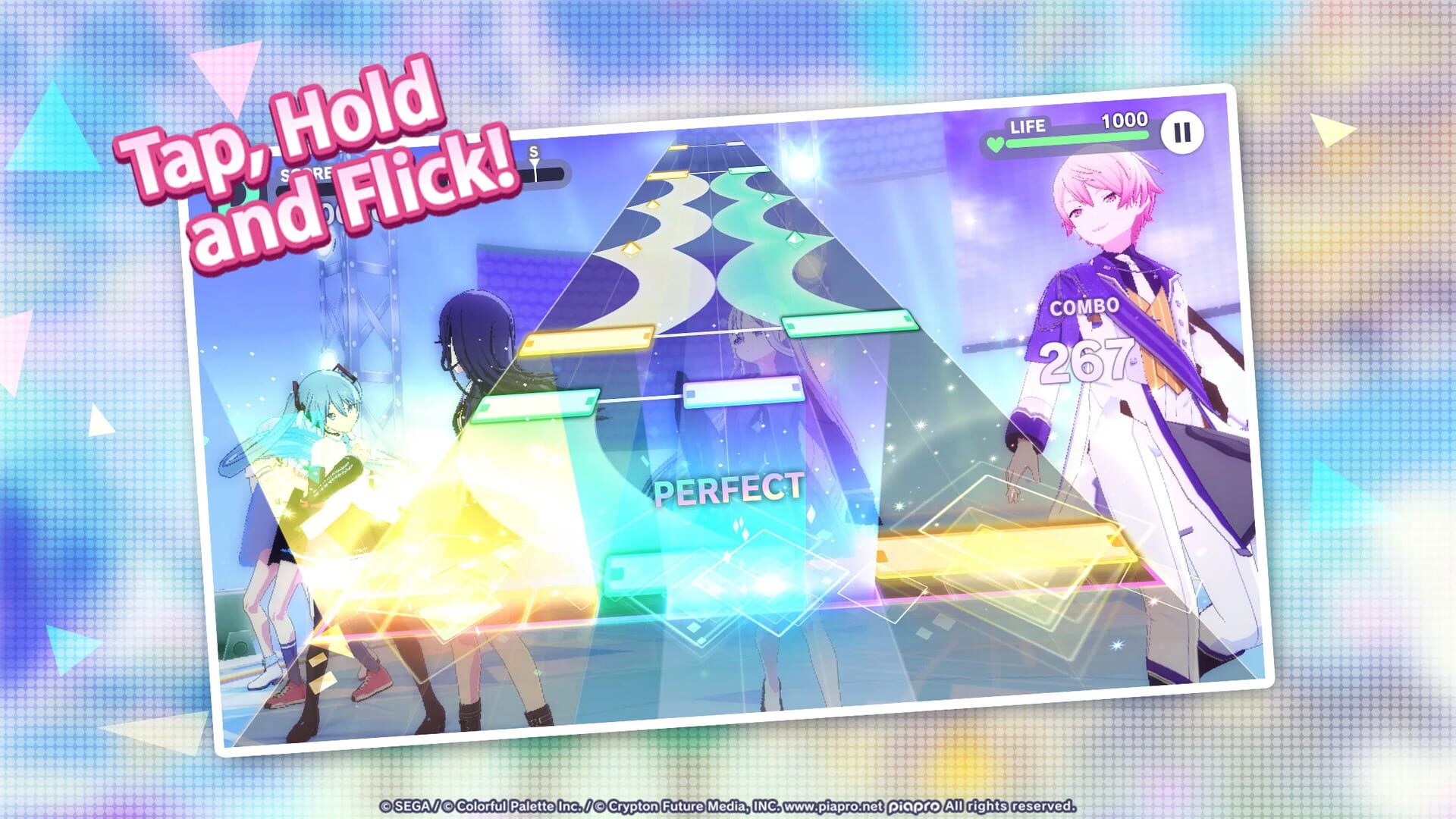 Screenshot for Hatsune Miku: Colorful Stage!