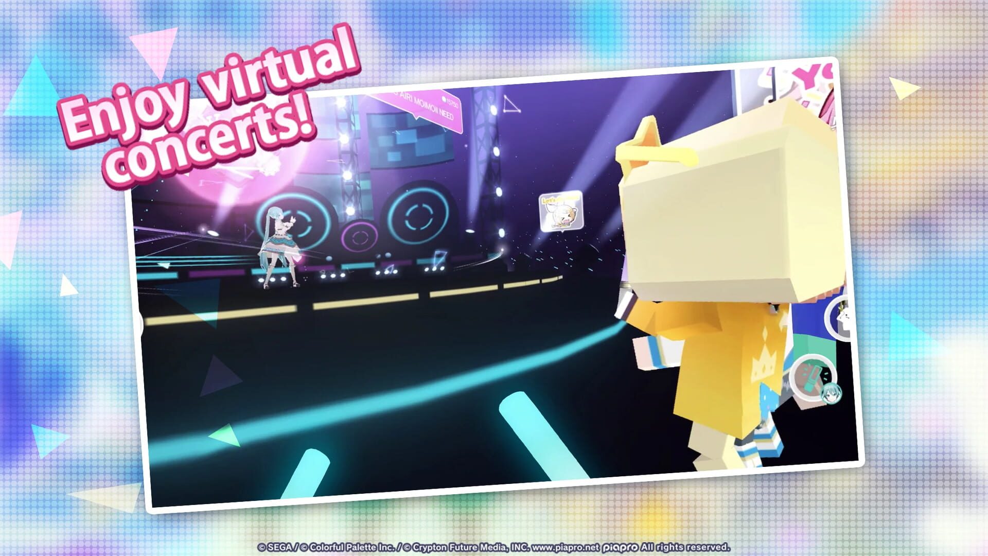 Screenshot for Hatsune Miku: Colorful Stage!