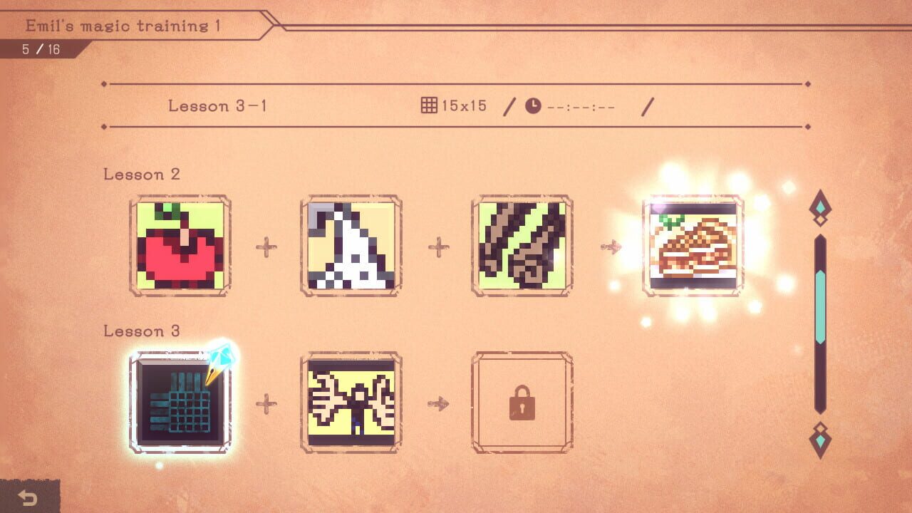 Screenshot for Logiart Grimoire: Emil's Magic Training, Part 1