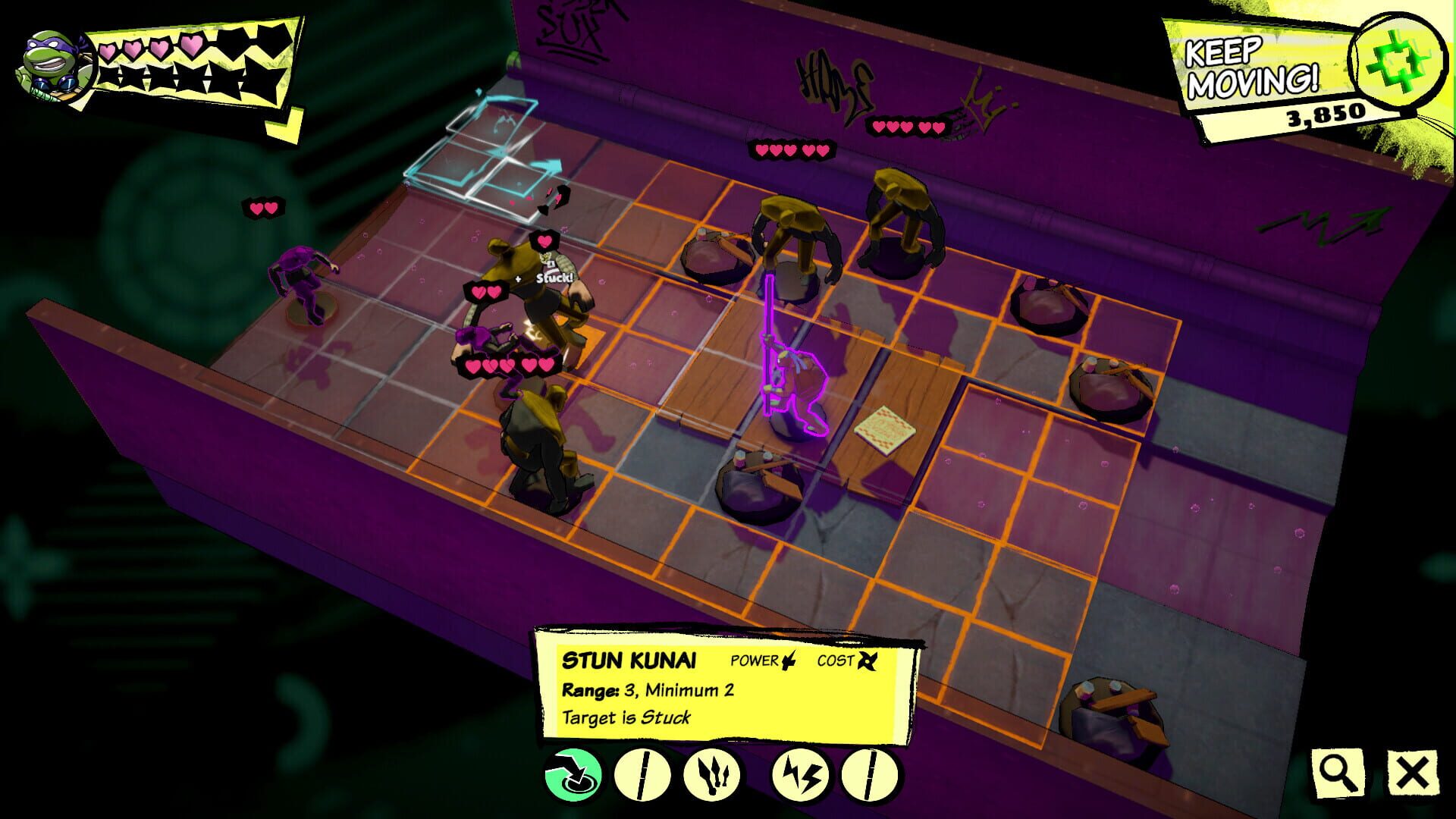 Screenshot for Teenage Mutant Ninja Turtles: Tactical Takedown