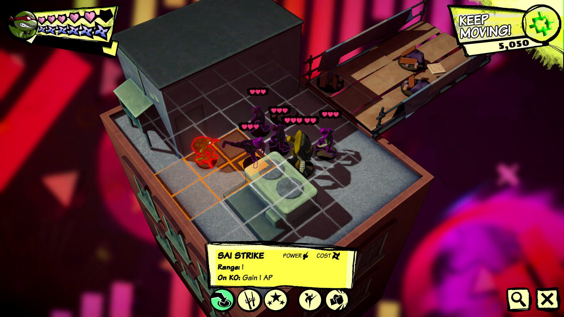 Screenshot for Teenage Mutant Ninja Turtles: Tactical Takedown