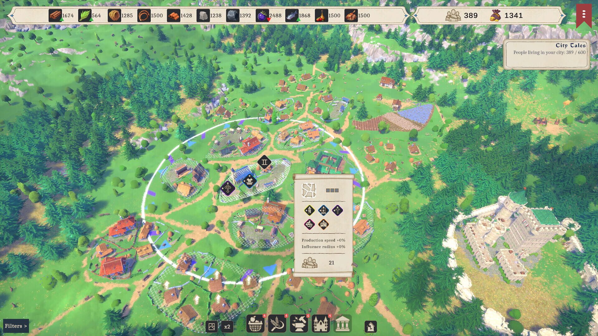 Screenshot for City Tales: Medieval Era