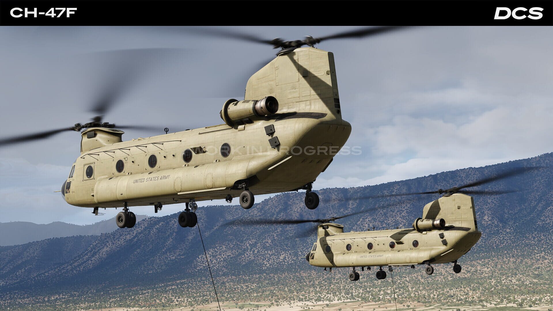Screenshot for DCS World: CH-47F