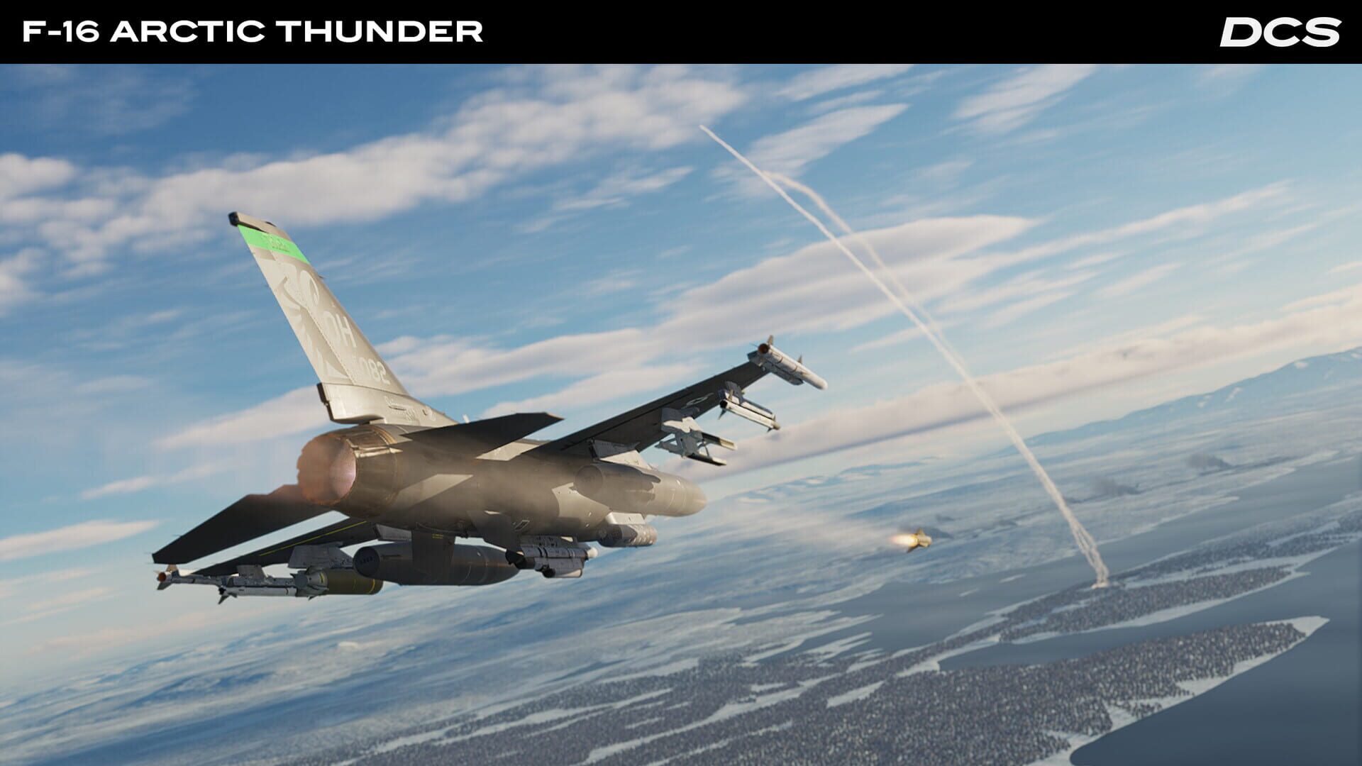 Screenshot for DCS World: F-16C Arctic Thunder Campaign by Reflected Simulations