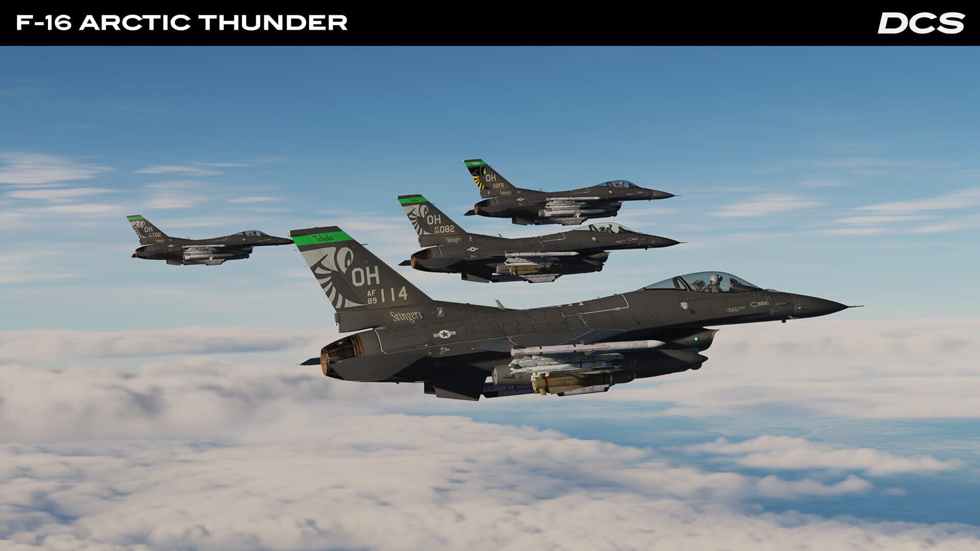 Screenshot for DCS World: F-16C Arctic Thunder Campaign by Reflected Simulations