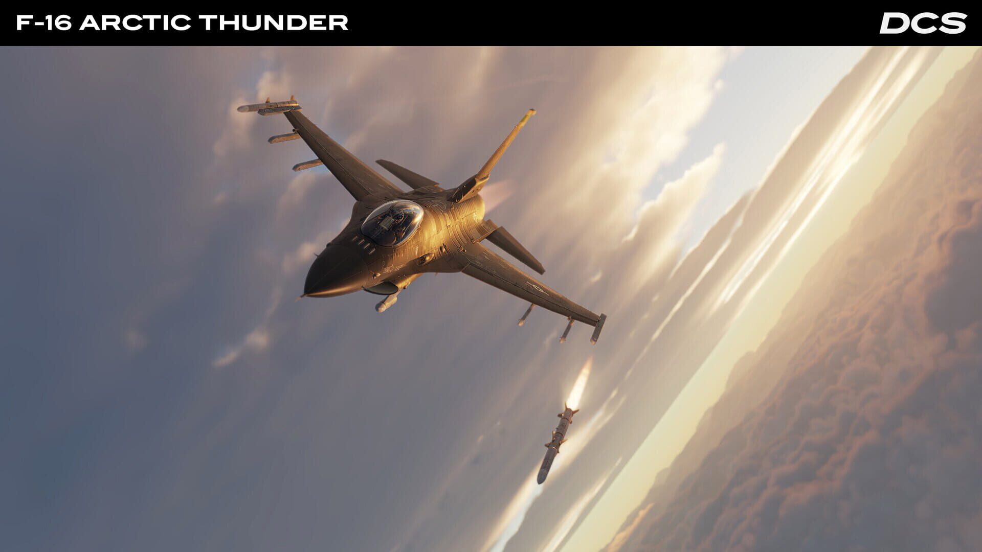 Screenshot for DCS World: F-16C Arctic Thunder Campaign by Reflected Simulations