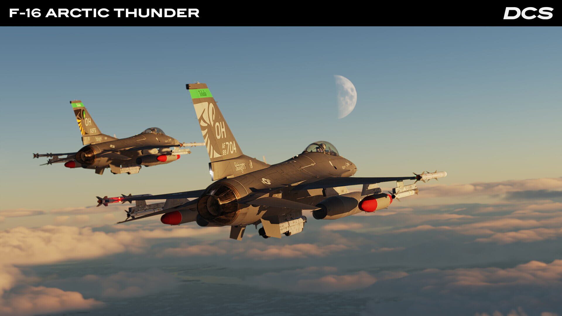 Screenshot for DCS World: F-16C Arctic Thunder Campaign by Reflected Simulations