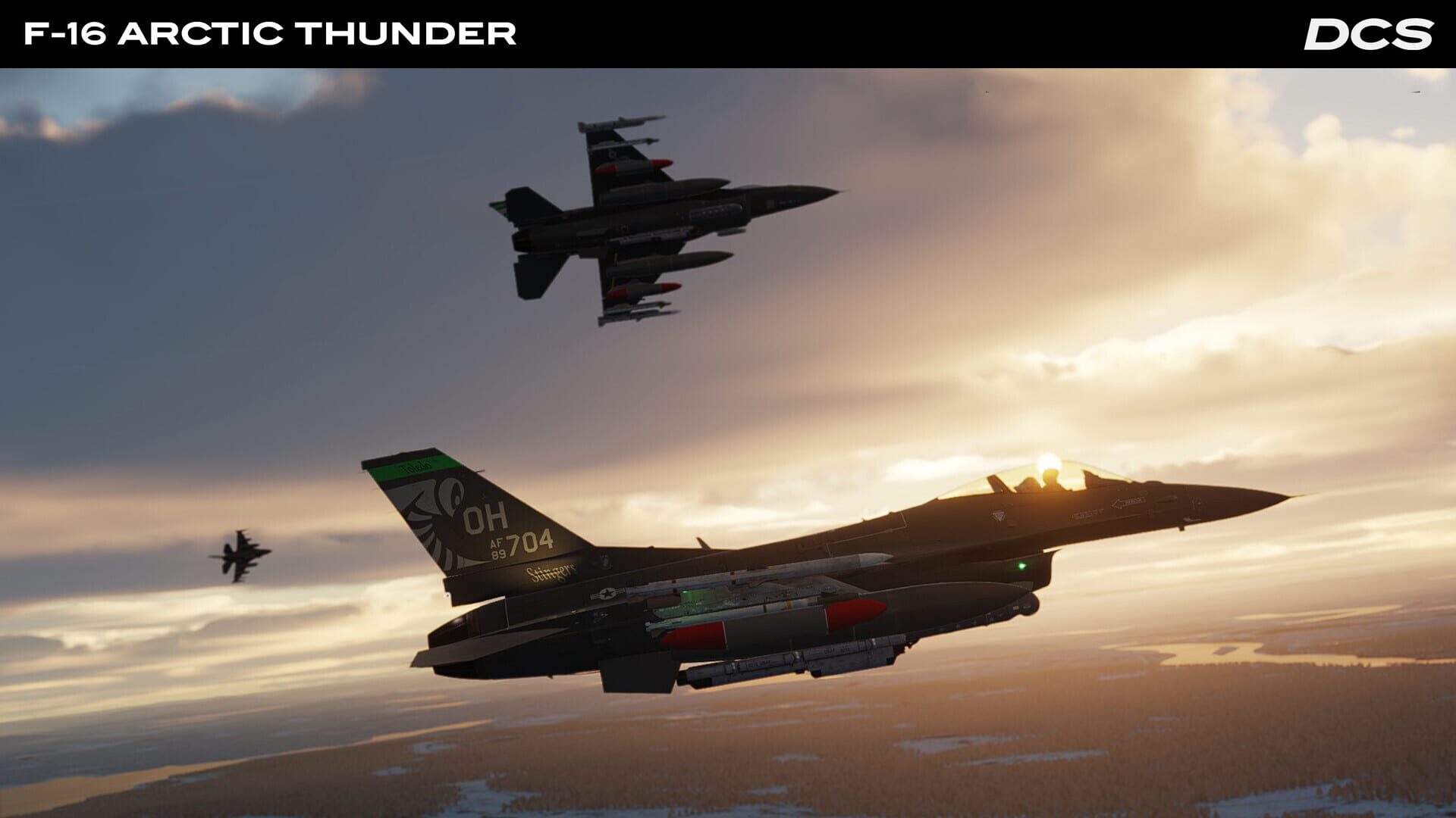 Screenshot for DCS World: F-16C Arctic Thunder Campaign by Reflected Simulations