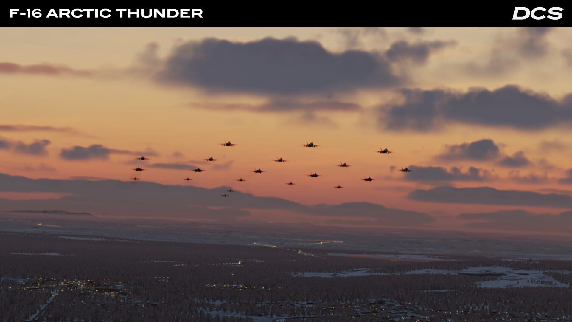 Screenshot for DCS World: F-16C Arctic Thunder Campaign by Reflected Simulations