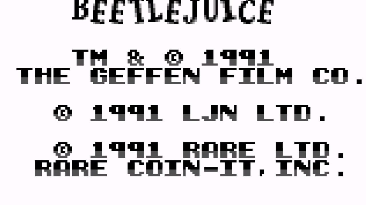 Screenshot for Beetlejuice: Horrific Hijinx from the Neitherworld!