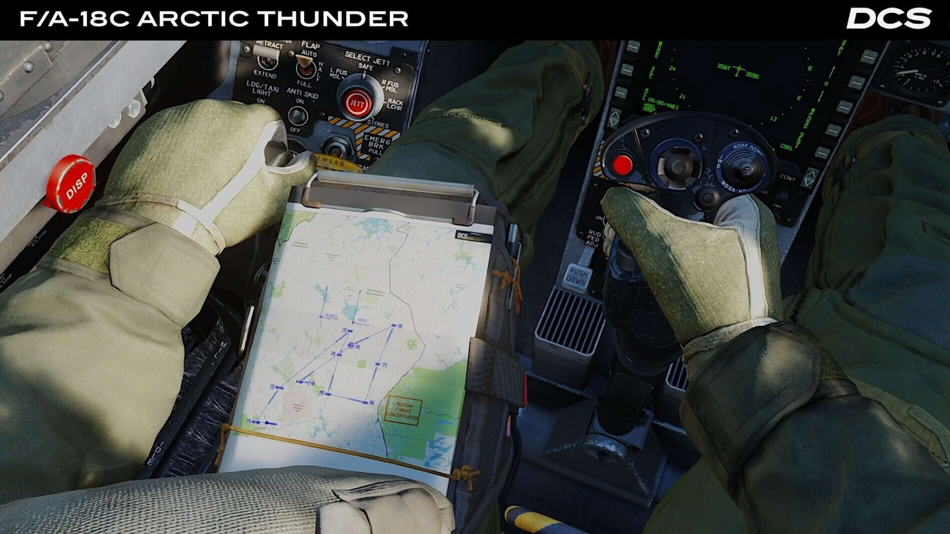 Screenshot for DCS World: F/A-18C Arctic Thunder Campaign