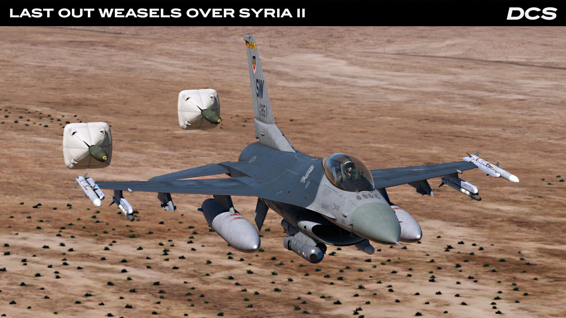 Screenshot for DCS World: F-16C Last Out: Weasels over Syria II Campaign