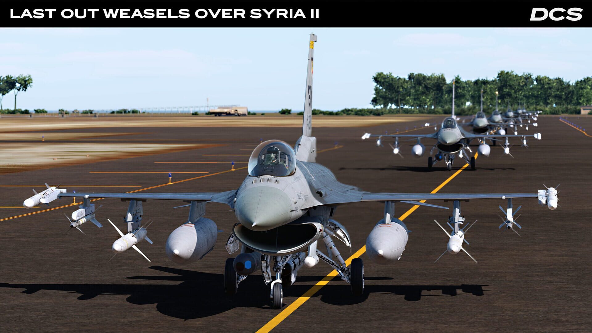 Screenshot for DCS World: F-16C Last Out: Weasels over Syria II Campaign