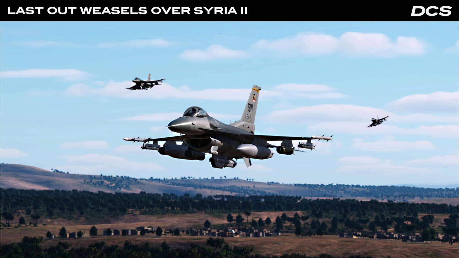 Screenshot for DCS World: F-16C Last Out: Weasels over Syria II Campaign