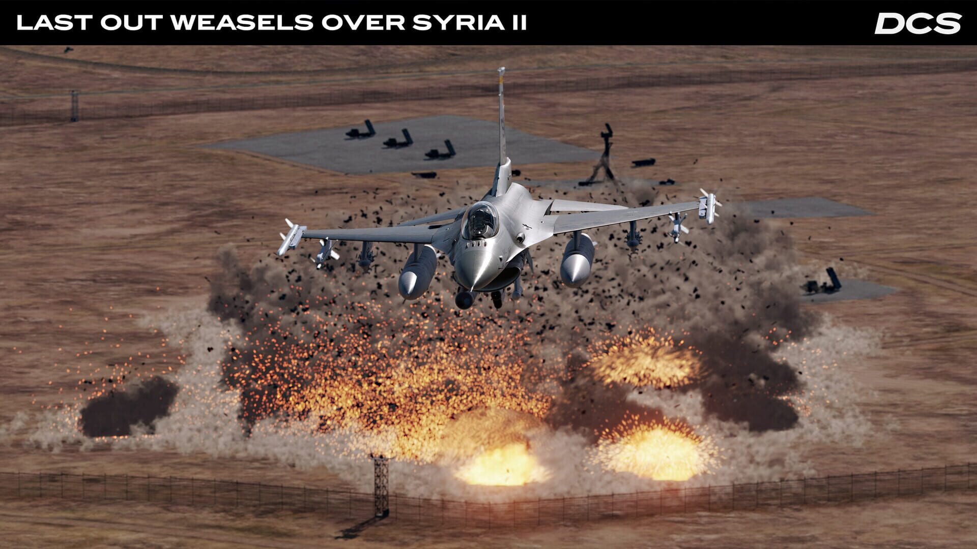 Screenshot for DCS World: F-16C Last Out: Weasels over Syria II Campaign