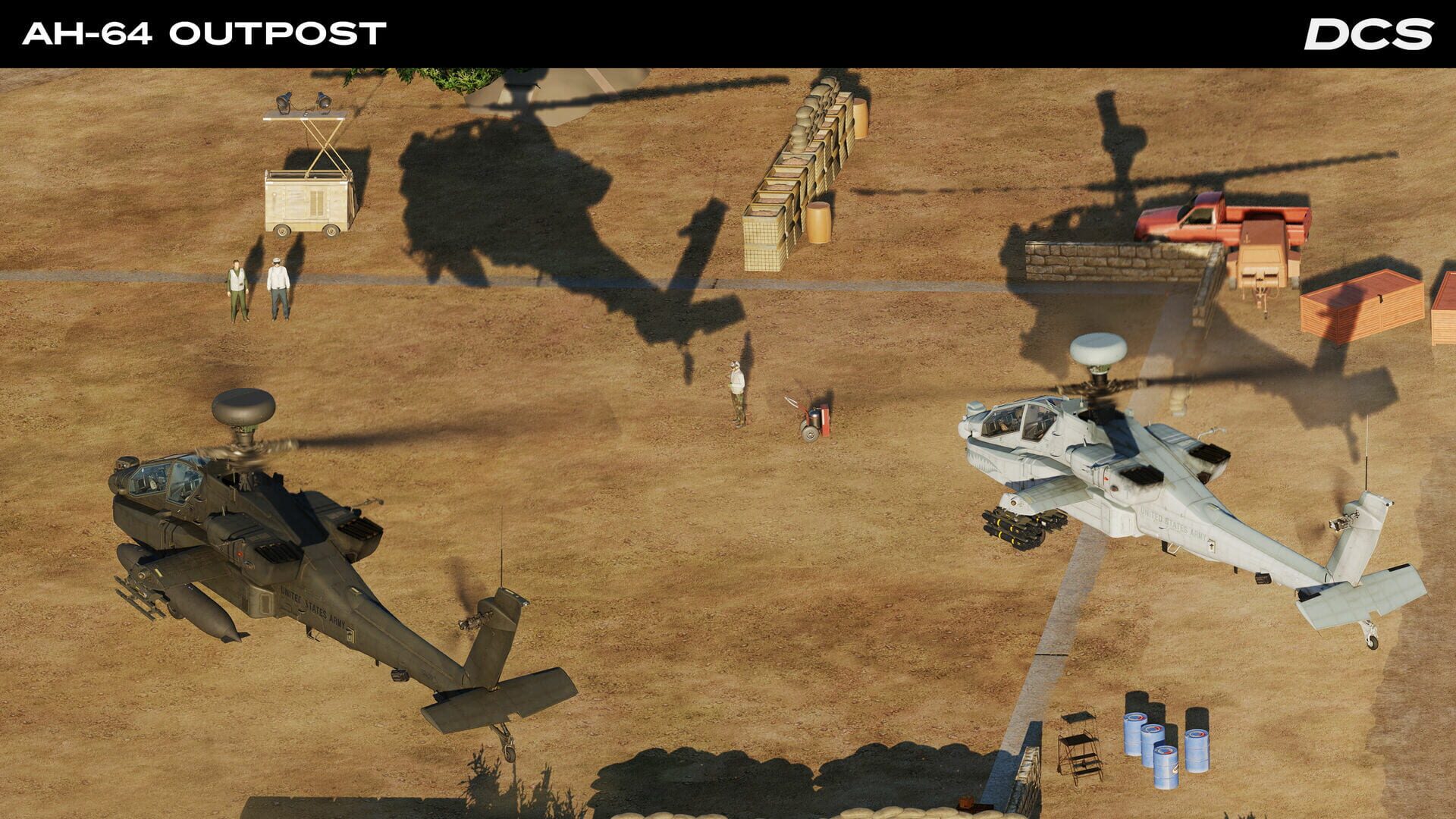 Screenshot for DCS World: AH-64D Outpost Campaign by Stone Sky
