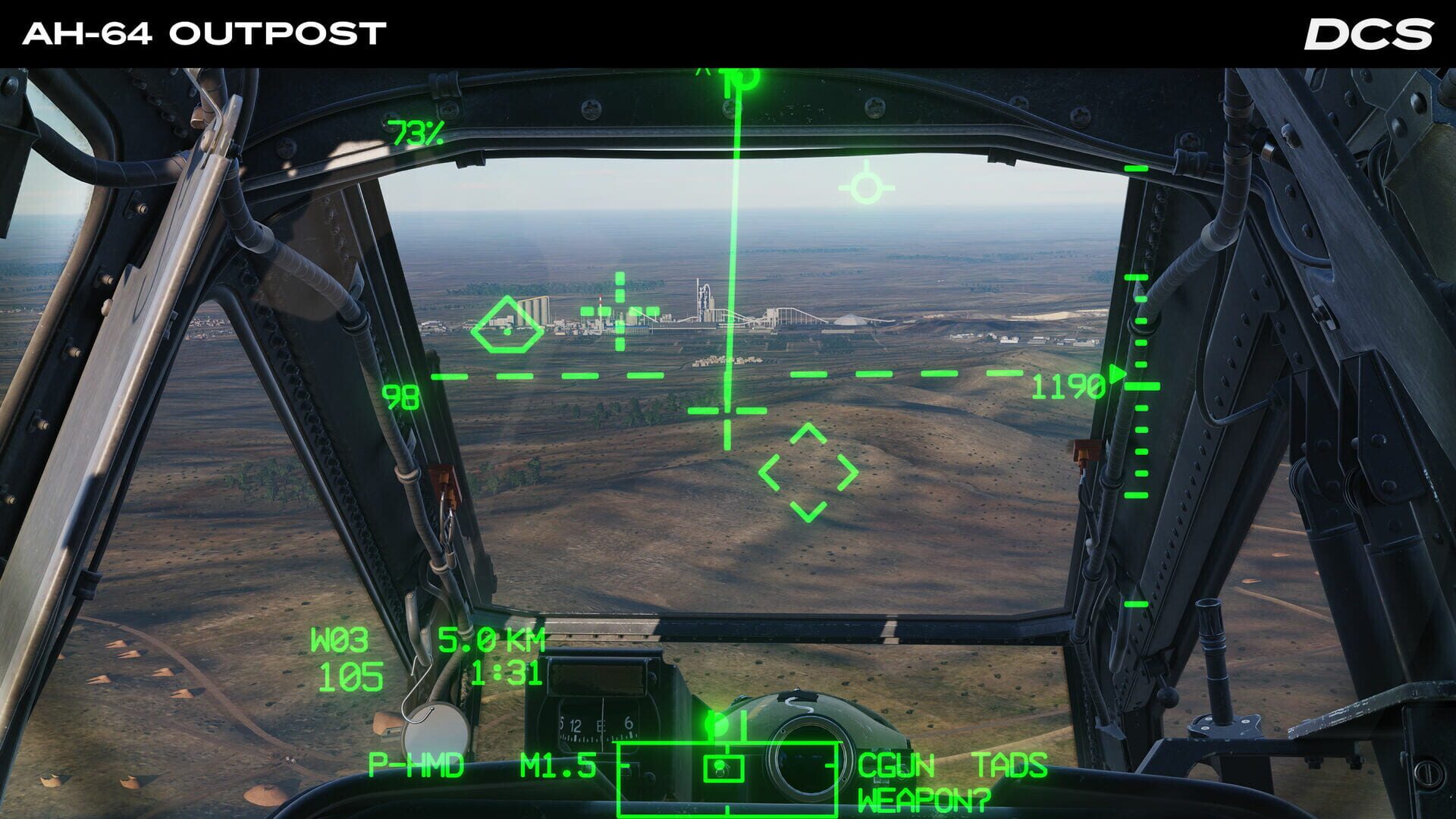Screenshot for DCS World: AH-64D Outpost Campaign by Stone Sky
