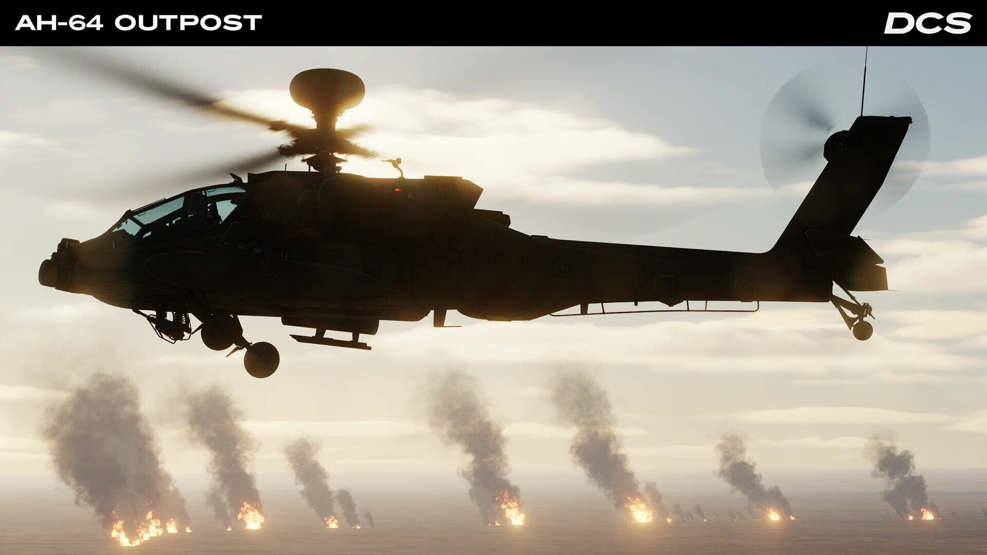 Screenshot for DCS World: AH-64D Outpost Campaign by Stone Sky