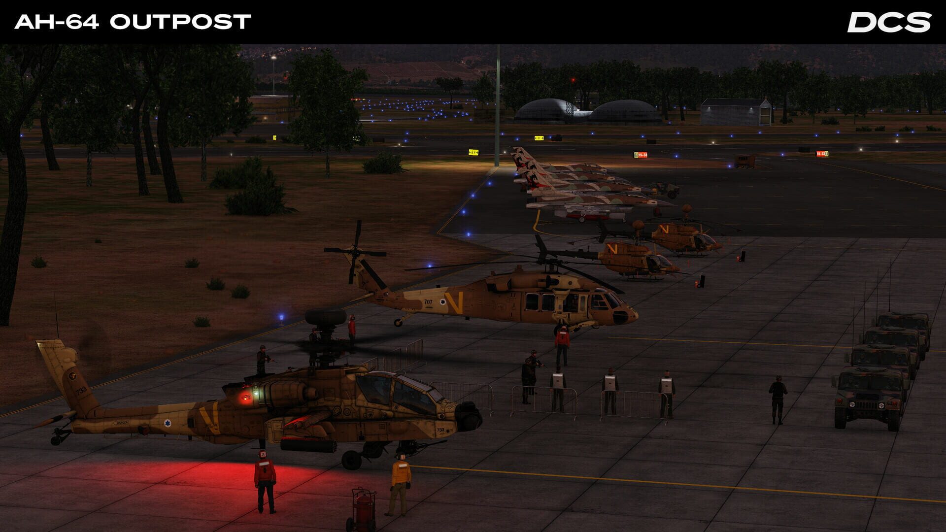 Screenshot for DCS World: AH-64D Outpost Campaign by Stone Sky