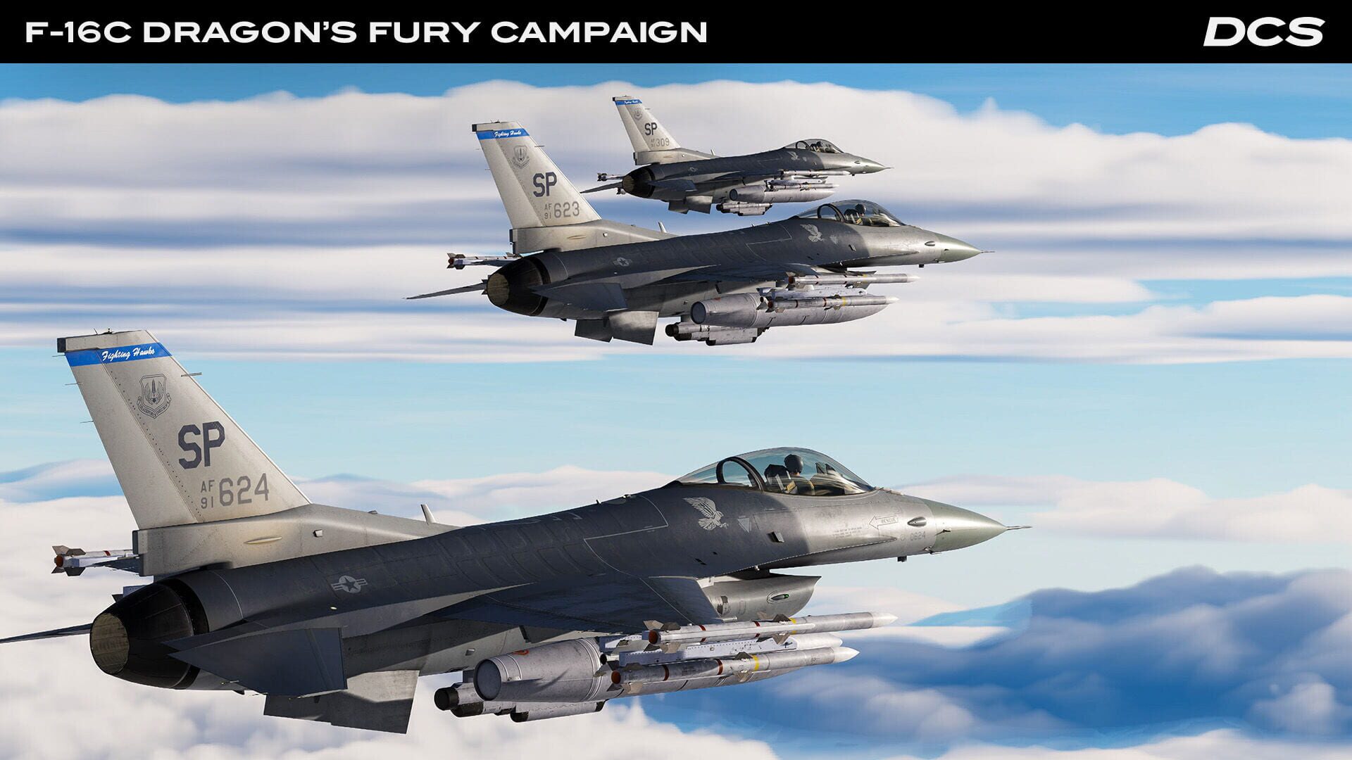 Screenshot for DCS World: F-16C Dragon's Fury Campaign by SorelRo
