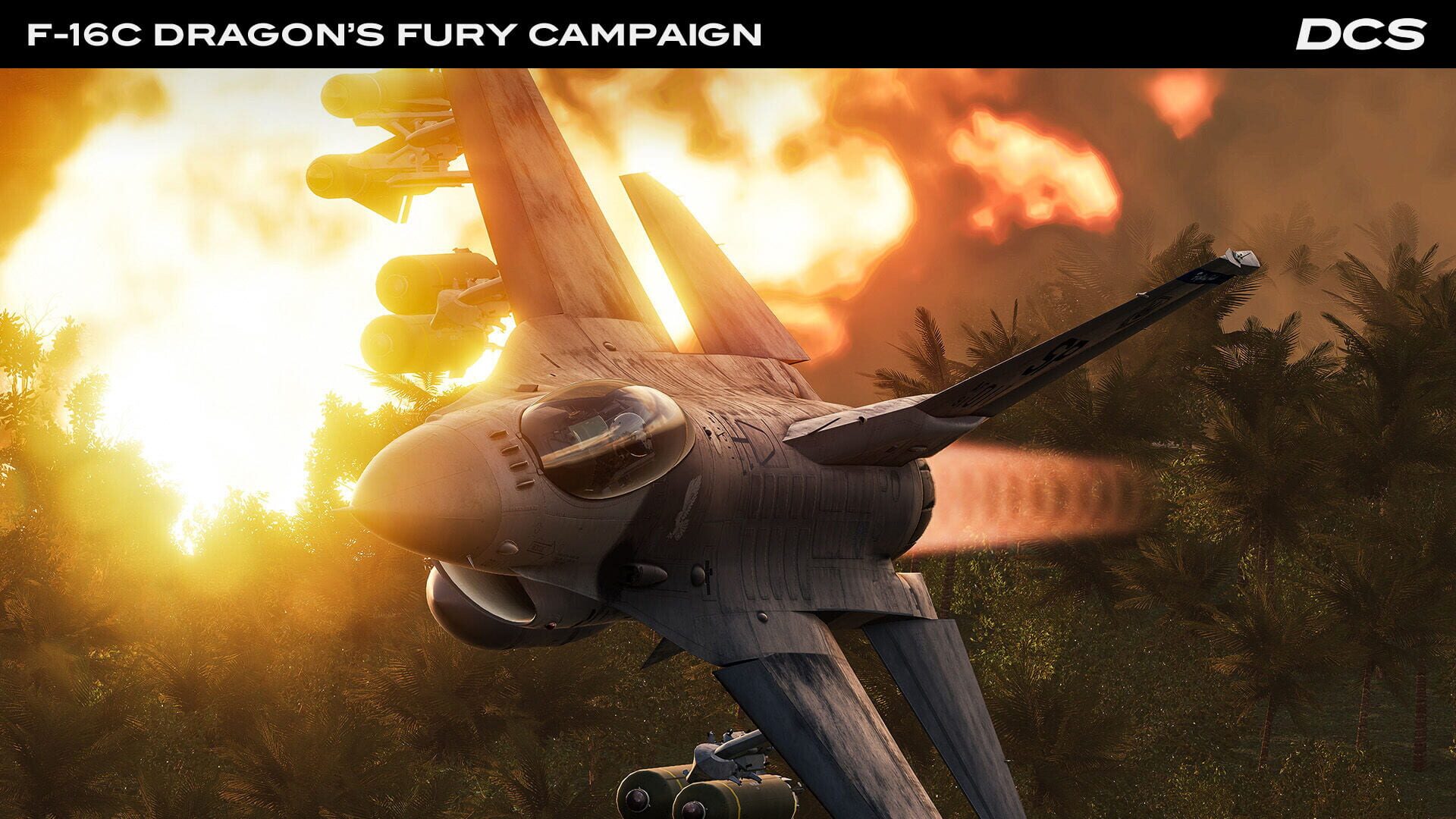 Screenshot for DCS World: F-16C Dragon's Fury Campaign by SorelRo