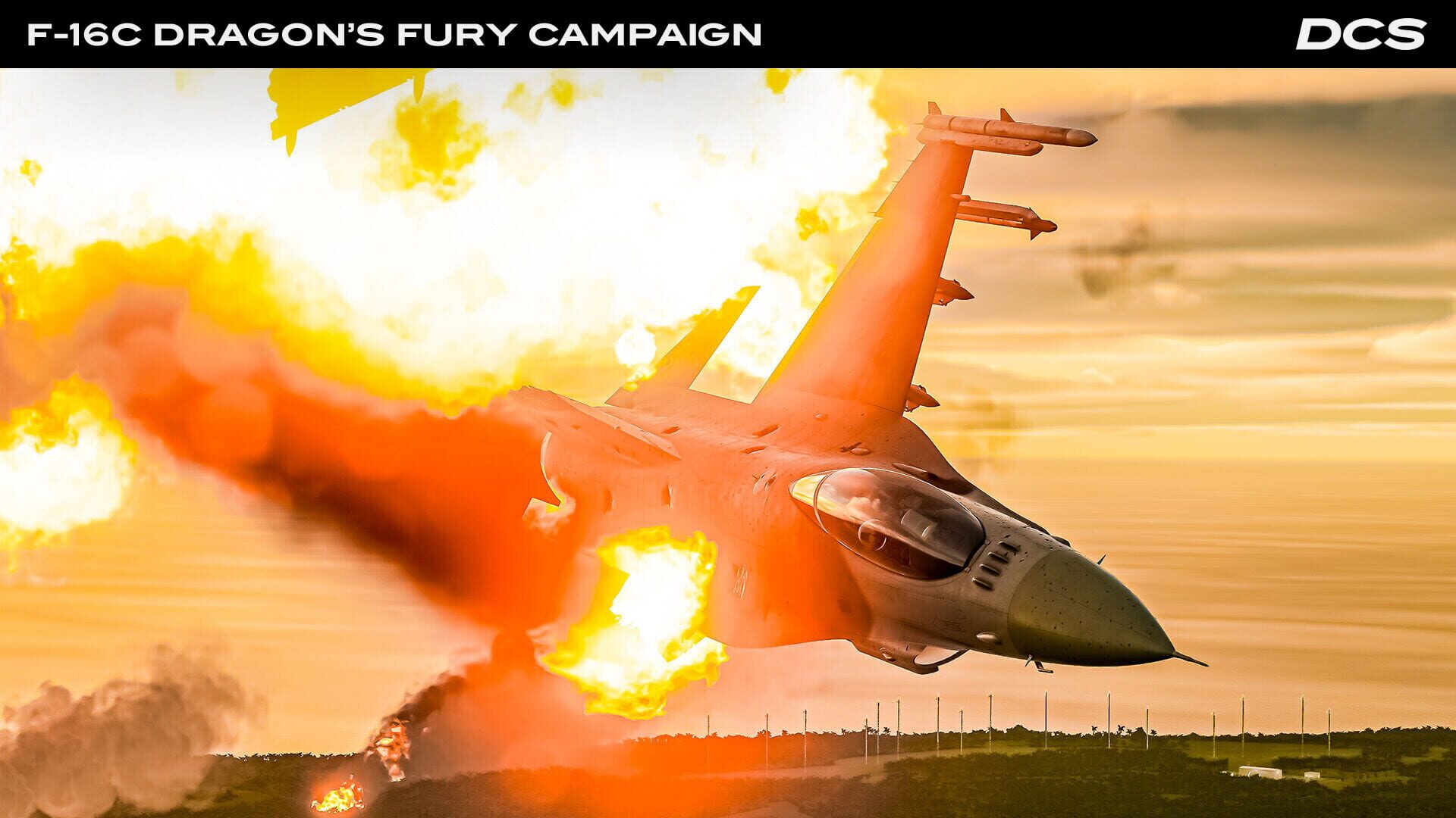 Screenshot for DCS World: F-16C Dragon's Fury Campaign by SorelRo