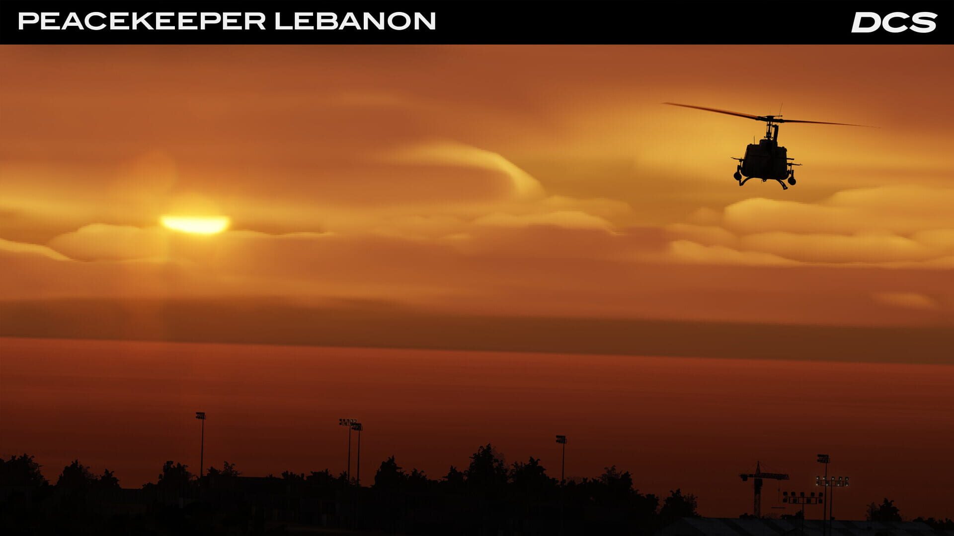 Screenshot for DCS World: UH-1H Peacekeeper Lebanon Campaign by Flying Cyking