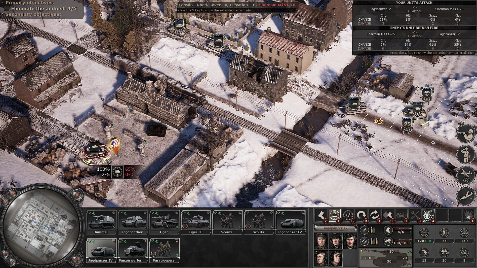 Screenshot for Headquarters: World War II - Ardennes