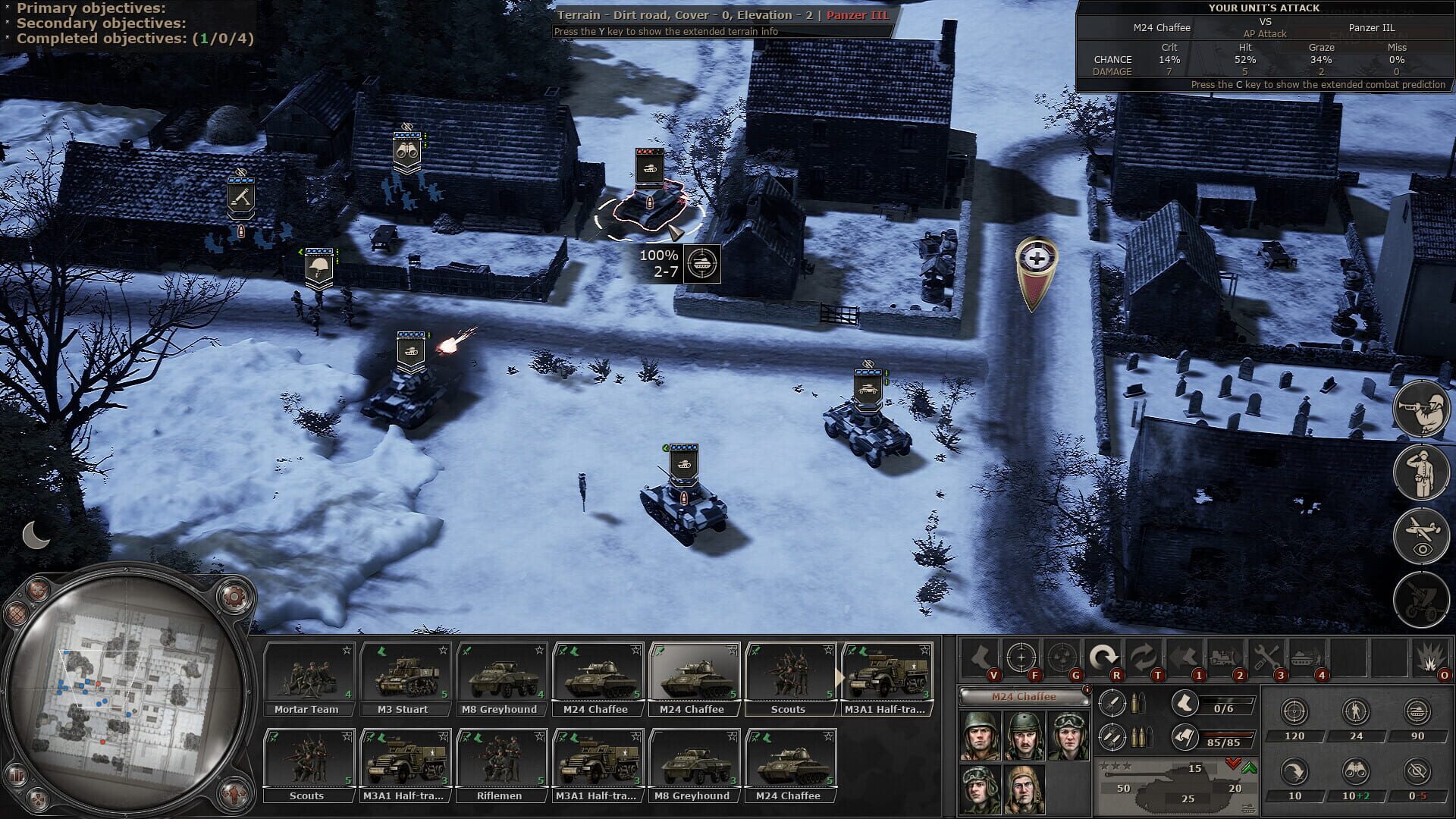 Screenshot for Headquarters: World War II - Ardennes
