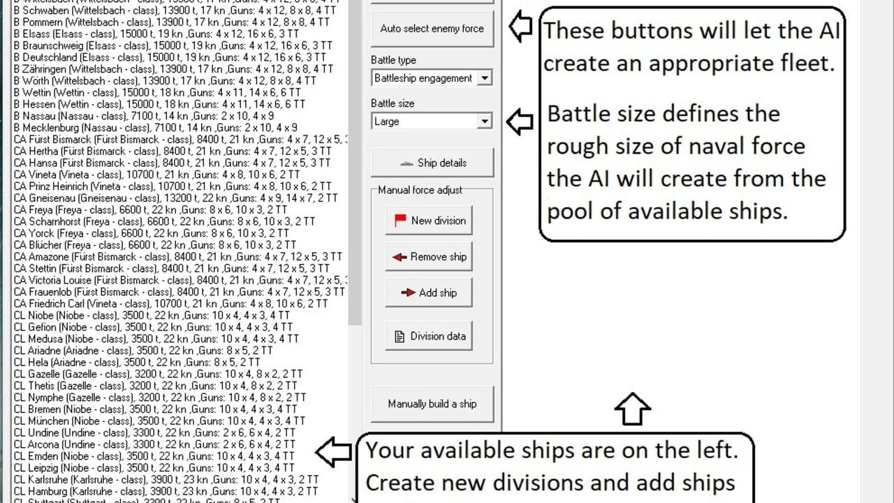 Screenshot for Rule the Waves 3: Expanded Battles