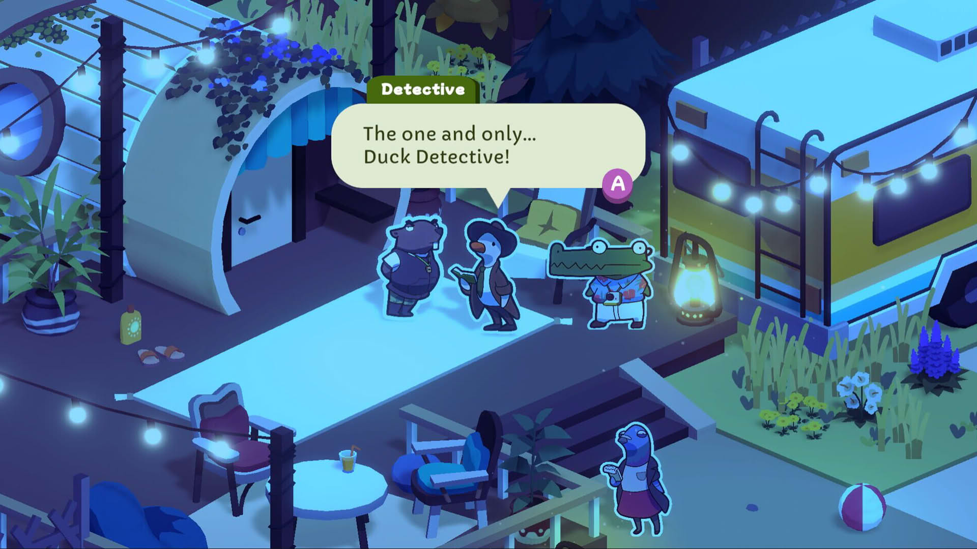 Screenshot for Duck Detective: The Ghost of Glamping