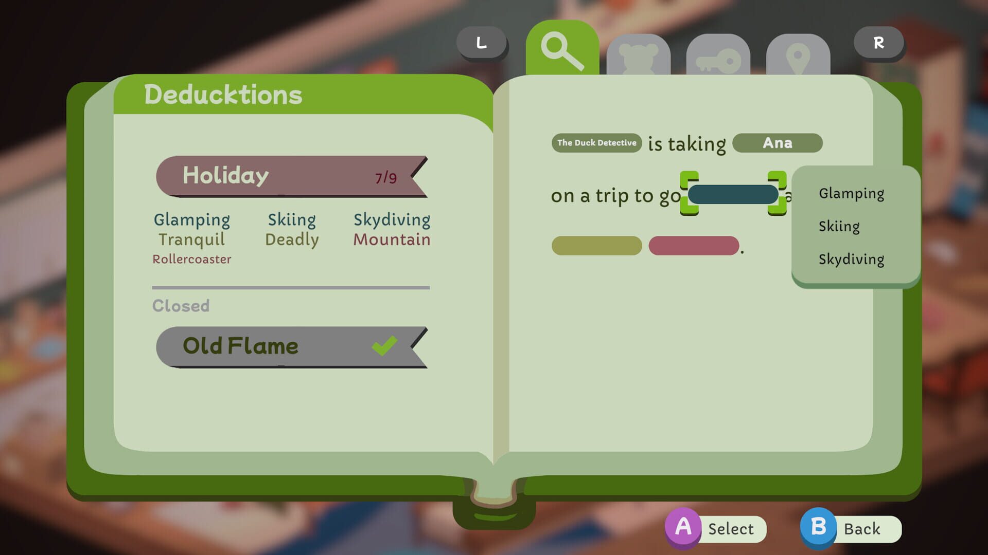 Screenshot for Duck Detective: The Ghost of Glamping