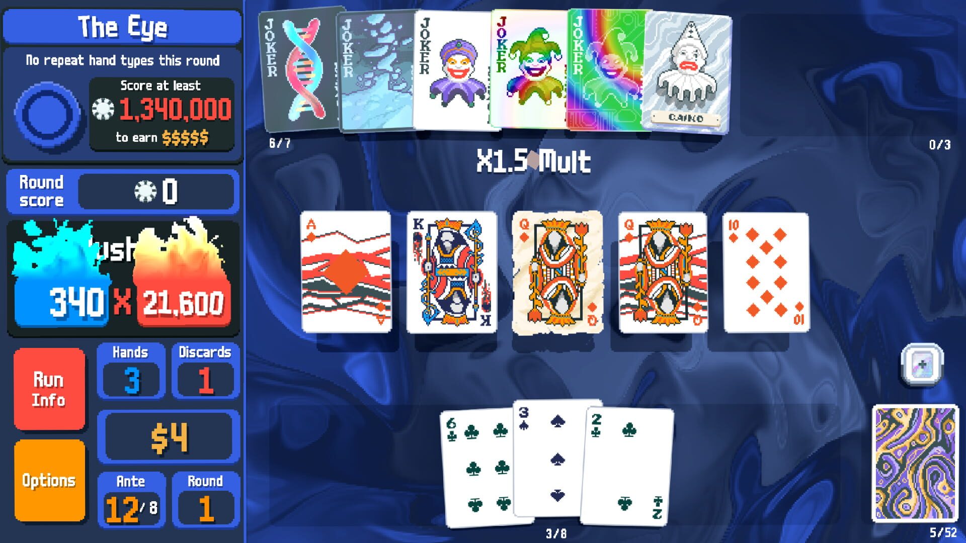 Screenshot for Balatro