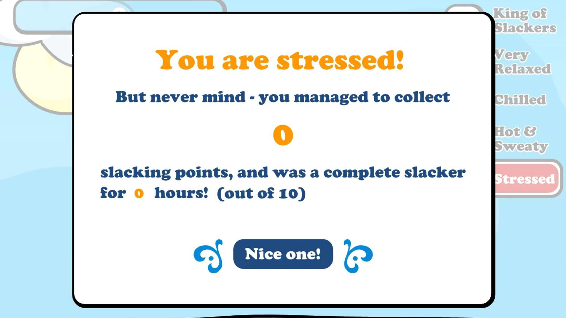 Screenshot for A Day of Slacking