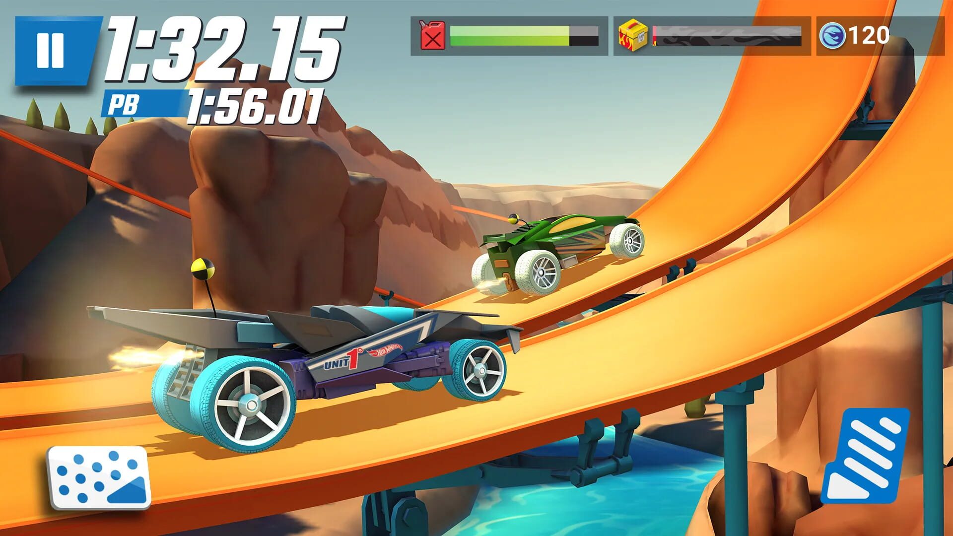 Screenshot for Hot Wheels: Race Off+