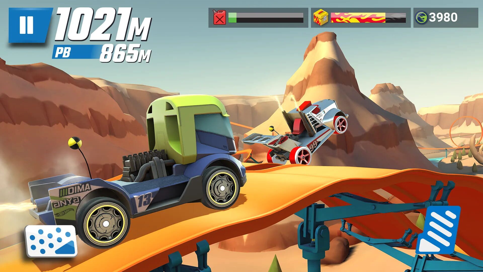Screenshot for Hot Wheels: Race Off+