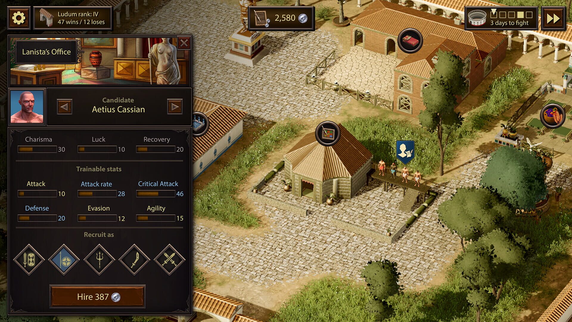 Screenshot for Gladiators of Citadelum
