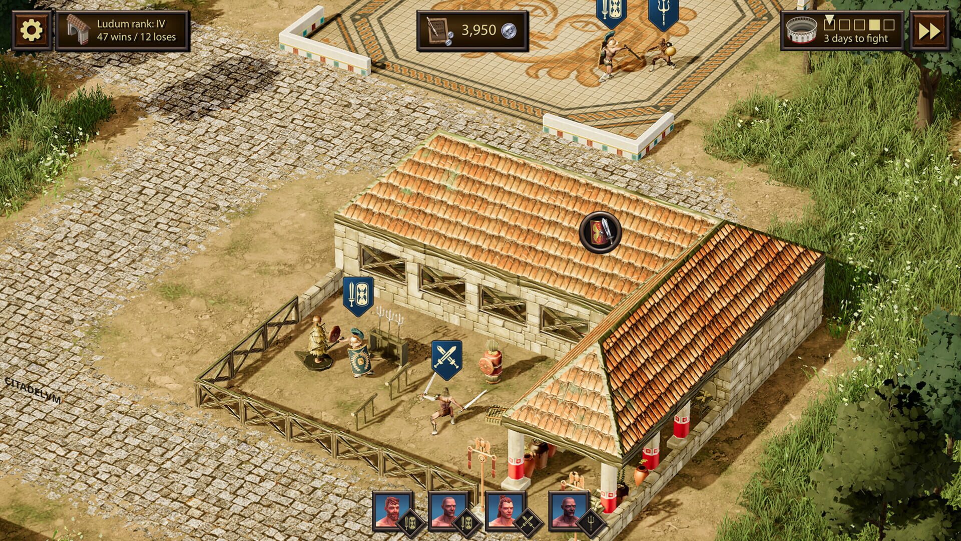 Screenshot for Gladiators of Citadelum