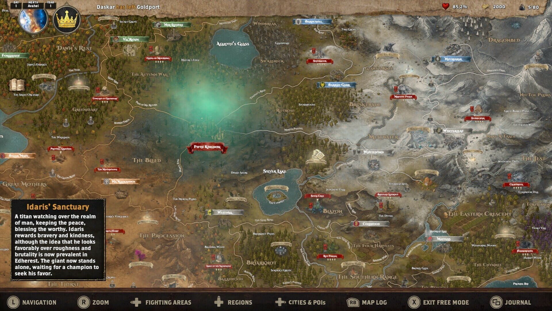 Screenshot for Alaloth: Champions of the Four Kingdoms