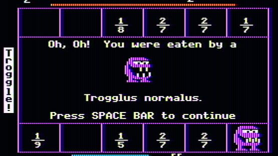 Screenshot for Fraction Munchers
